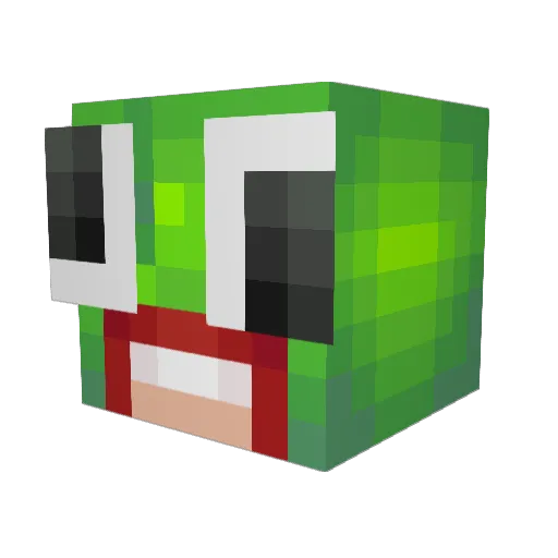 Conlan65 Minecraft avatar head, 3D render