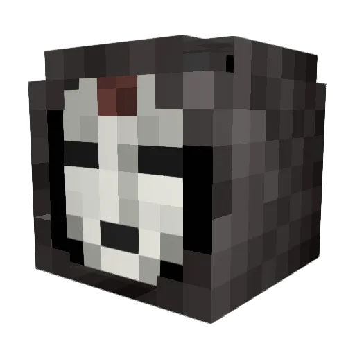 Conlon1 Minecraft avatar head, 3D render