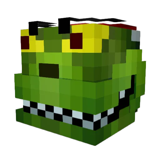 Conman8115 Minecraft avatar head, 3D render