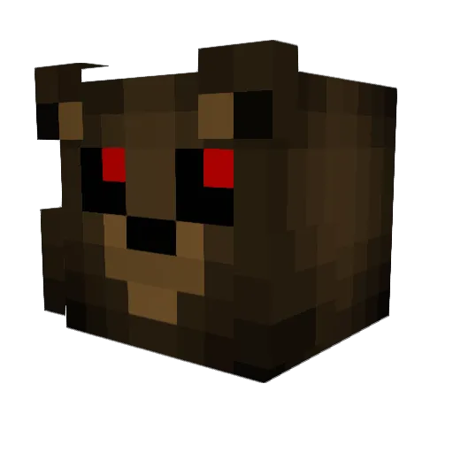 Conman_21 Minecraft avatar head, 3D render