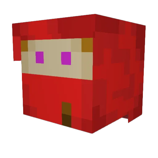 ConnerMuffin Minecraft avatar head, 3D render