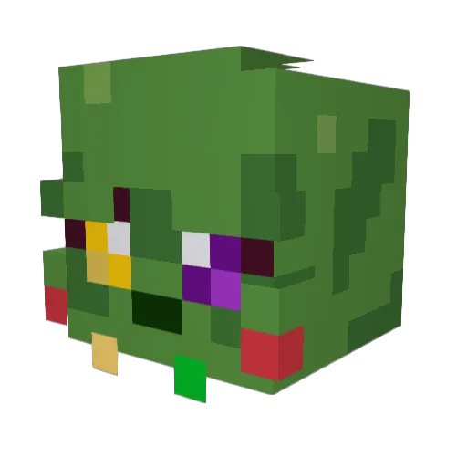 Conner_The_Beast Minecraft avatar head, 3D render