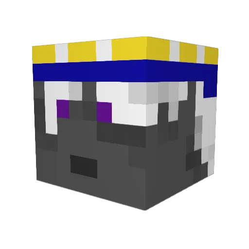 ConnimusDaga Minecraft avatar head, 3D render