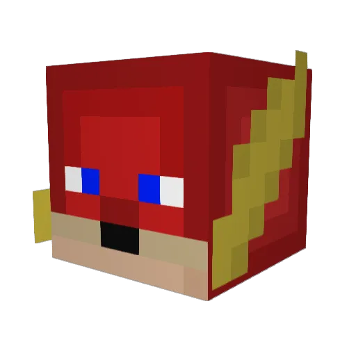 Connonor Minecraft avatar head, 3D render