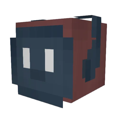 ConnorAllen658 Minecraft avatar head, 3D render