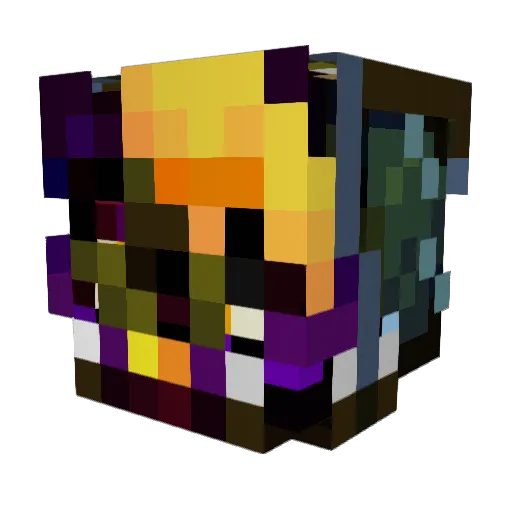 ConnorDTR Minecraft avatar head, 3D render