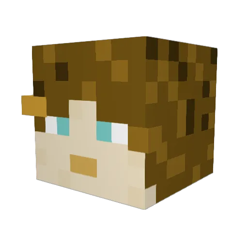 ConnorHarris101 Minecraft avatar head, 3D render