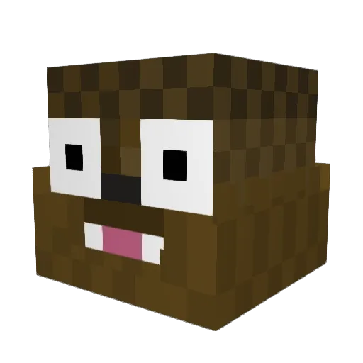 ConnorMatlack Minecraft avatar head, 3D render