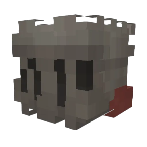 ConnorScott12 Minecraft avatar head, 3D render