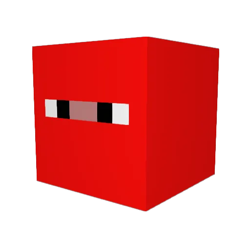Connorcraft1 Minecraft avatar head, 3D render