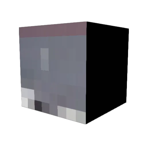 Connorhat Minecraft avatar head, 3D render