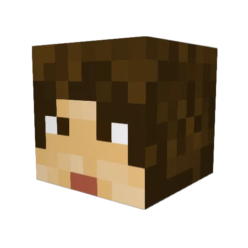 Connorr_gc Minecraft avatar head, 3D render