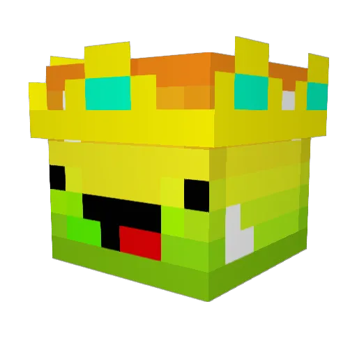 Connorrrrr Minecraft avatar head, 3D render