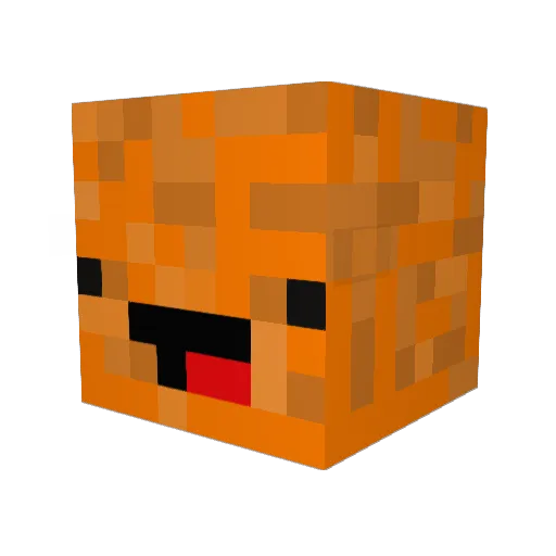 Connwatt Minecraft avatar head, 3D render