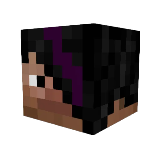 Conny00 Minecraft avatar head, 3D render