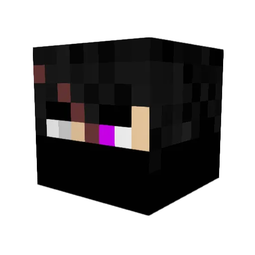 ConoSerpent Minecraft avatar head, 3D render