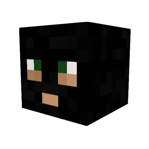 Conor62 Minecraft avatar head, 3D render