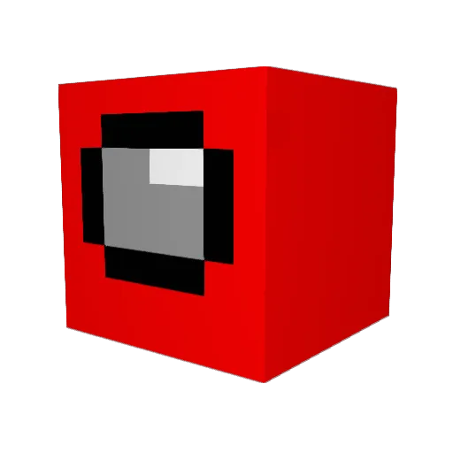 Conoyd Minecraft avatar head, 3D render