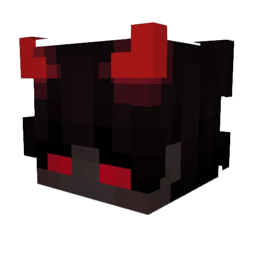 ConquerorAspect Minecraft avatar head, 3D render