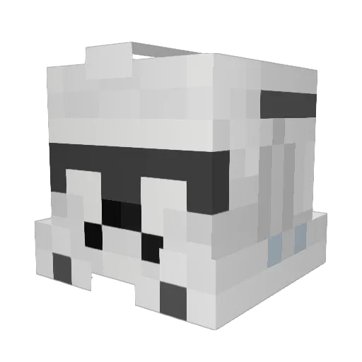 ConquerorTytan Minecraft avatar head, 3D render