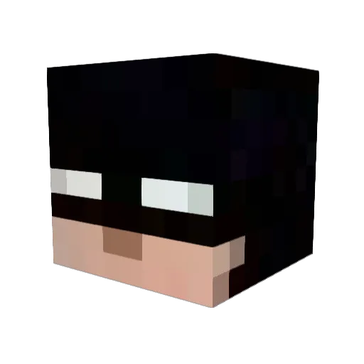 Conrad894 Minecraft avatar head, 3D render