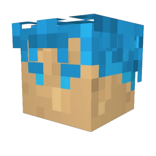 Conradin98 Minecraft avatar head, 3D render