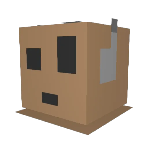 ConshelfII Minecraft avatar head, 3D render