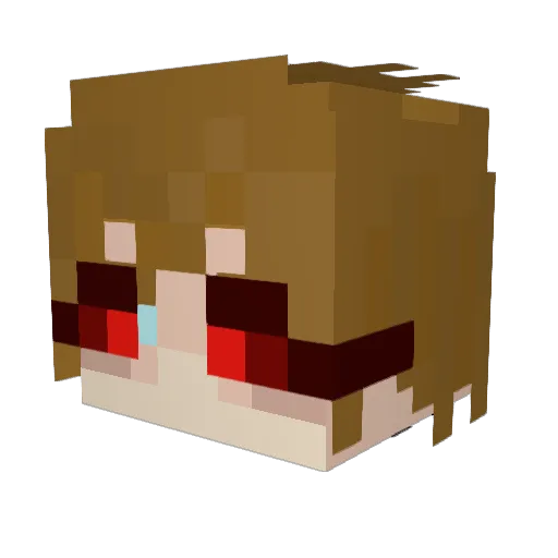 ConstantCobra Minecraft avatar head, 3D render