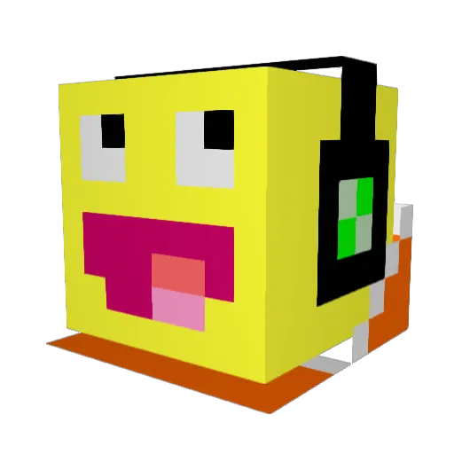 ConstantFlea5 Minecraft avatar head, 3D render