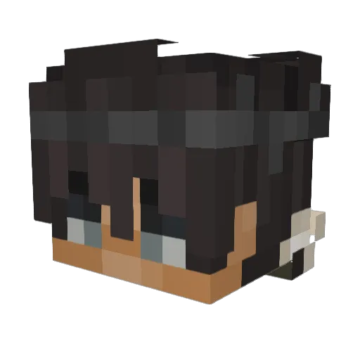 Constantin2006 Minecraft avatar head, 3D render