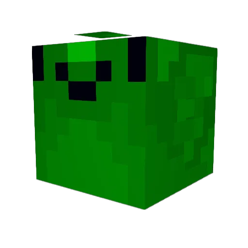 ConstipatedCloud Minecraft avatar head, 3D render