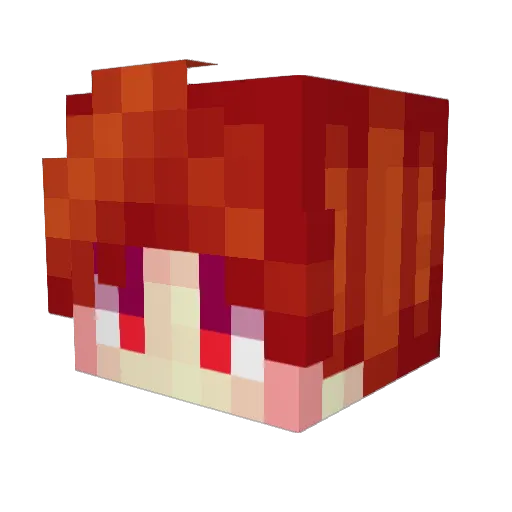 ContainmentOne Minecraft avatar head, 3D render