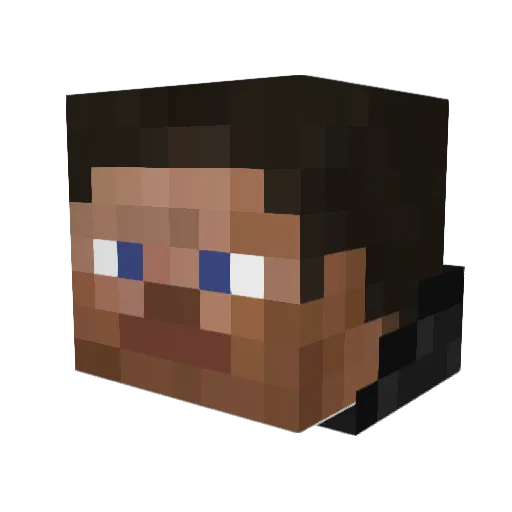 ContentsUnknown Minecraft avatar head, 3D render