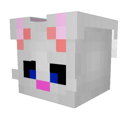 Conterstine Minecraft avatar head, 3D render