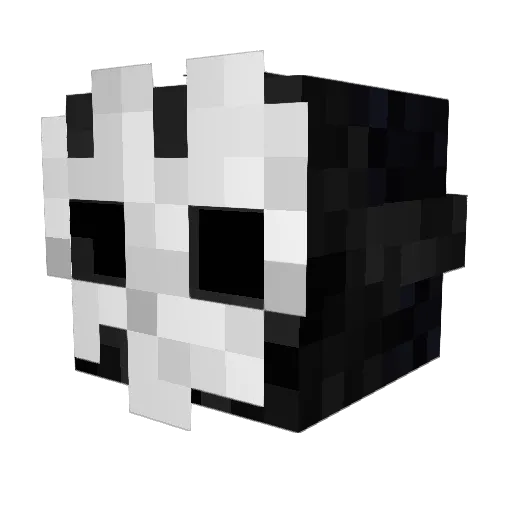 Controller_kim Minecraft avatar head, 3D render