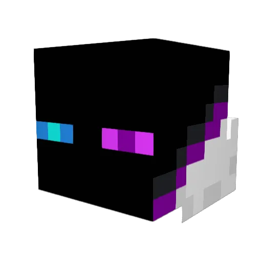 Converter930 Minecraft avatar head, 3D render