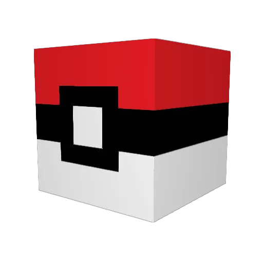 Converze Minecraft avatar head, 3D render