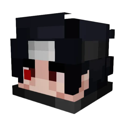 Conway1471 Minecraft avatar head, 3D render
