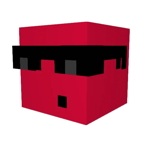 Coo1Spot Minecraft avatar head, 3D render