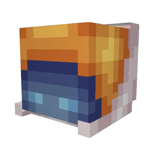CooCooMC Minecraft avatar head, 3D render