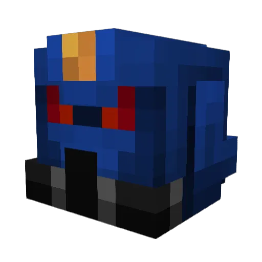 CooK_Mat Minecraft avatar head, 3D render