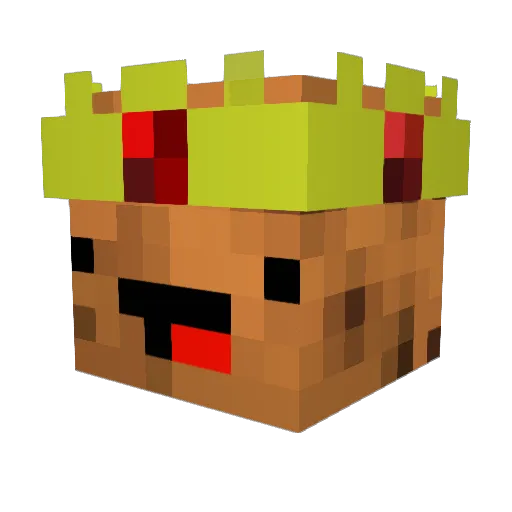 CooKiee00 Minecraft avatar head, 3D render