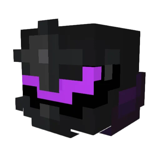 Coobeer Minecraft avatar head, 3D render