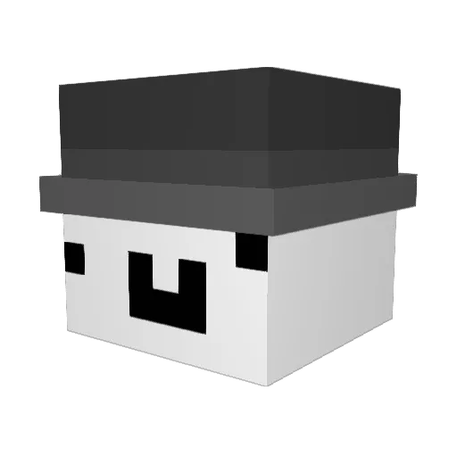 CookSuckerDrey Minecraft avatar head, 3D render