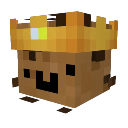 Cookie1709 Minecraft avatar head, 3D render