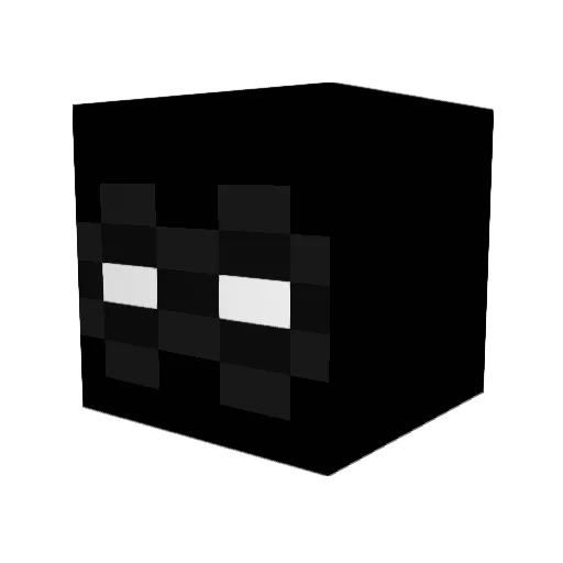 CookieCakeVi Minecraft avatar head, 3D render