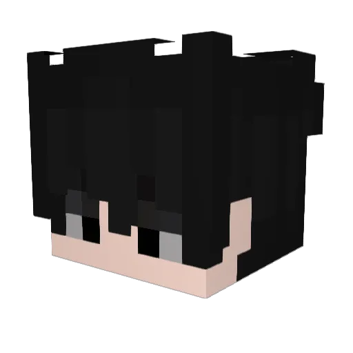 CookieCent7 Minecraft avatar head, 3D render
