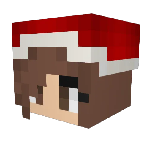 CookieCrunch426 Minecraft avatar head, 3D render