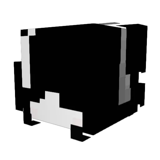 CookieDough Minecraft avatar head, 3D render