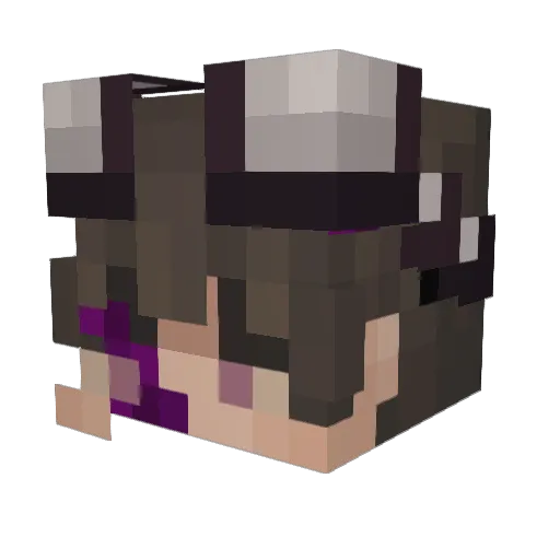 Minecraft-Avatar von CookieGamer4321: Kopf als 3D-Render